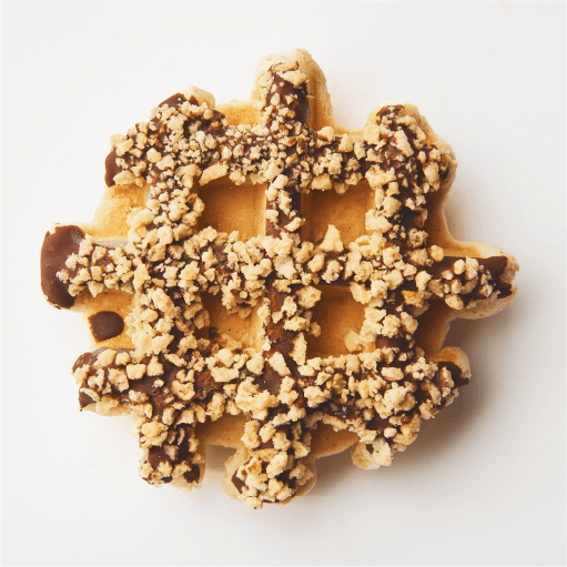 晴レのワッフルのチョコクランチ