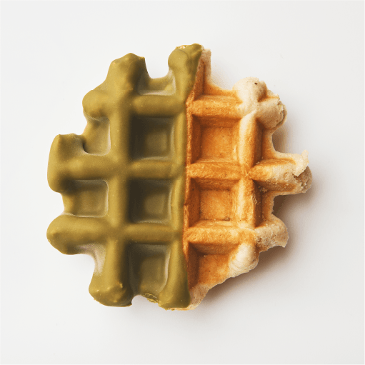 晴レのワッフルの抹茶チョコ